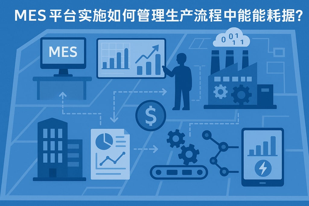 MES 平台实施如何管理生产过程中的能耗数据？